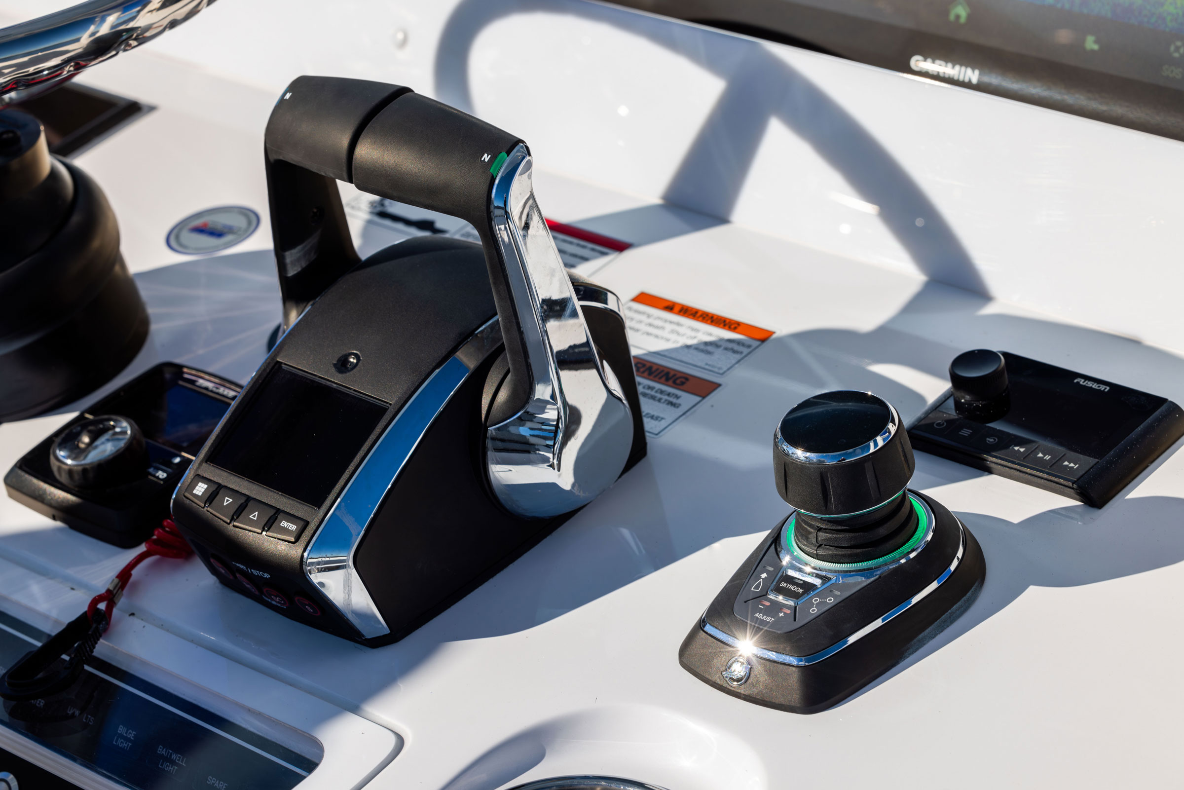 Invincible 38' Catamaran control systems